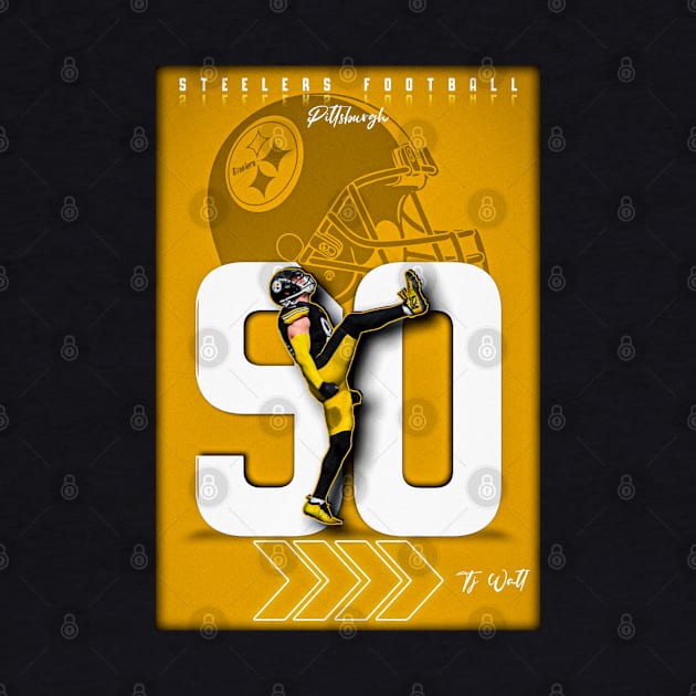 Tj watt 90 by NFLapparel